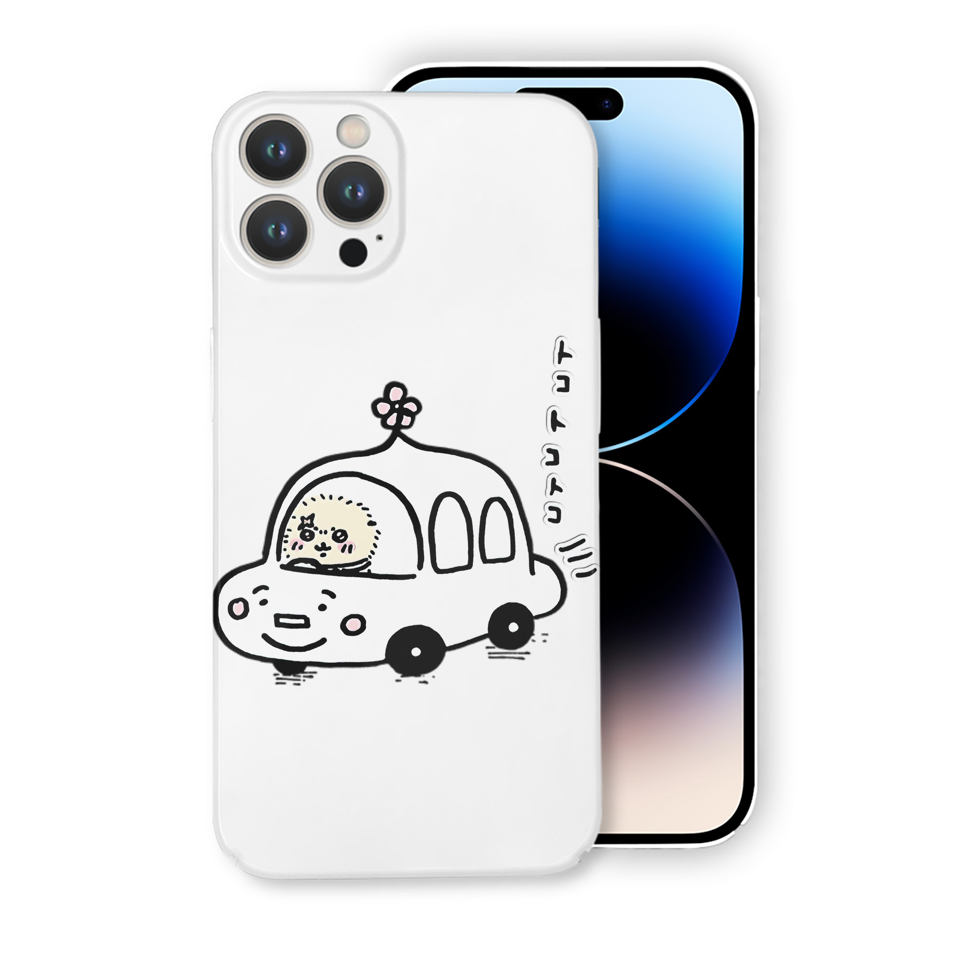 （画像用） ちいかわ ラッコ Chii-kawa Sea otter 【iPhone 14シリーズ対応】ハードケース